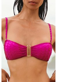 Resim Amarelle Olympos Mor Straplez Yandan Bağlamalı Bikini Takım Mor 