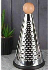 Resim Nishev Huni Ahşap Sap Konik Çok Fonksiyonlu Top Rende - Küçük Boy 