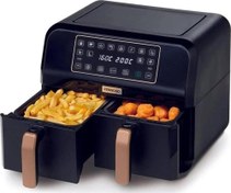 Resim Hfp70.000Bk Dual Air Fryer Bk Copper Fritöz Kenwood