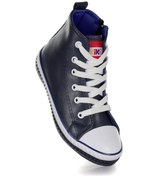 Resim Kiko Kids Pant Günlük Bağcıklı Fermuarlı Erkek Bebek Spor Ayakkabı Lacivert Lacivert 