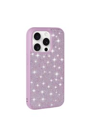 Resim halkhouse iPhone 15 Pro Max Kılıf Parlak Taşlı Tasarım Elmas Lüks Şık Kapak Silikon 