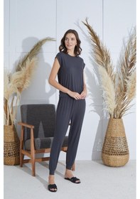 Resim Sevim Kadın Kısa Kol Antrasit Pijama Takım C7t0n951 001 