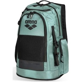 Resim Arena All Set Backpack 45l Unisex Yüzücü Sırt Çantası 010234300 Yeşil - Siyah 