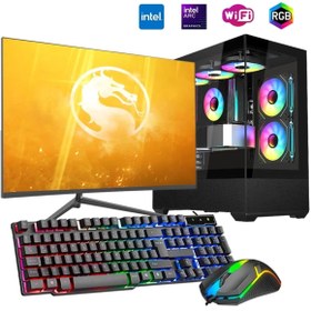 Resim ROGAME İ7 12700F 16GB DDR4 1TB m2 12GB ARC B580 24" Monitörlü Oyun Bilgisayarı 