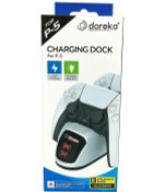 Resim Doreka Ps5 Dualsense Şarj Istasyonu Playstation 5 Uyumlu Charging Station Tp5-0515b Beyaz 