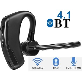 Resim Buyfun V8 Bt Kablosuz Kulaklık Iş Kulaklık Ahizesiz Çağrı (Yurt Dışından) 