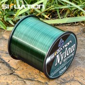Resim SIIUATION 500M Koyu Yeşil Naylon Olta - Yumuşak, Güçlü, Anti-Tangle, Yem ve Kaşık Balıkçılığı İçin İdeal, Kaşık Balıkçılığı İpi|Pürüzsüz Dokusu|Dayanıklı Olta, Balıkçılık Ekipmanı 