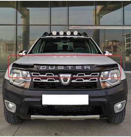 Resim Dacia Duster 2009-2020 Ön Kaput Rüzgarlıgı Plexsi 