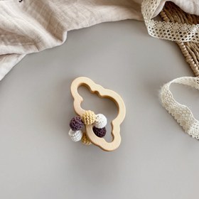 Resim Amigurumi Sevimli Arı Bebek Seti - Diş Kaşıyıcı 