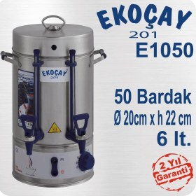 Resim 50 Bardak Kapasiteli Çay Makinesi ile Pratik ve Güzel Semaver 