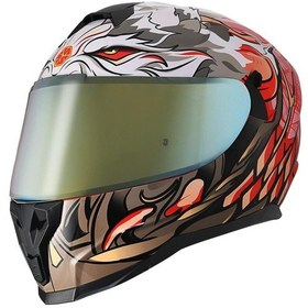 Resim Scoyco 869 Wıld Full Face Ece Onaylı Vizörlü Motosiklet Kaskı 