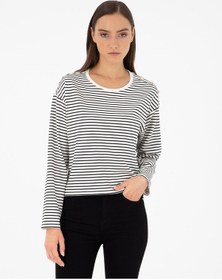 Resim Pierre Cardin Kadın Ekru Sweatshirt 50290987-vr019 Ekru 