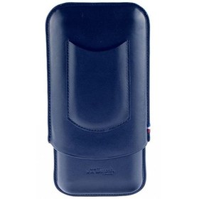 Resim S.t Dupont Lacivert Deri 3'lü Puro Kılıfı 183122 