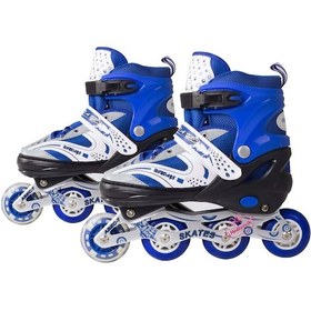 Resim Furkan Toys Ayaralanabilir Paten Mavi Renk Mavi 