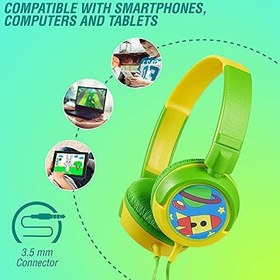 Resim Volkano Junior Explorer Kulaküstü Eğlenceli Çocuk Kulaklığı Vk-20 