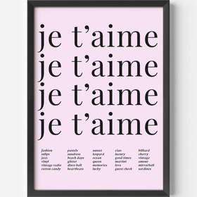 Resim Je T'aime 