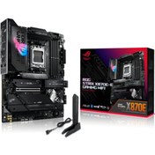 Resim Asus ROG Strix X870E-E Gaming WIFI AMD X870E 8400 MHz (OC) DDR5 Soket AM5 ATX Anakart 