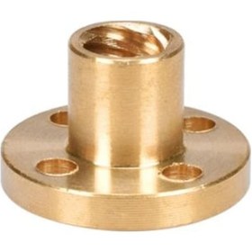 Resim T8 4 Hatve Trapez Somun(Pirinç) 