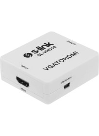 Resim S-Lınk Sl-Vhc10 Vga To Hdmı Dönüştürücü Mini 