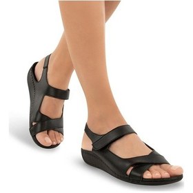 Resim Muya Capella Anatomik Jel Destekli Kadın Sandalet Siyah 37 