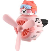 Resim Icarer Aile Karikatür Hayvan Uçak Araba Aromaterapi Hava Çıkış Klipsi Oda Spreyi - Kedi 