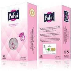 Resim Pufai Sigara Filtresi Tar Süzen Ağızlık Standart Boy 8Mm 30 Adet 1 Kutu Pembe 