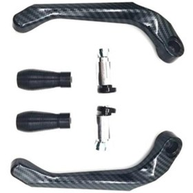 Resim Motobisavm MANET KORUYUCU KARBON KIRMIZI 