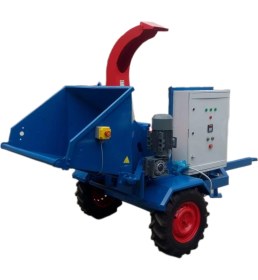 Resim Aydınmaksan Edo 700T - Elektrikli Tekerlekli Dal Öğütme Makinesi (13 Cm Çap) 