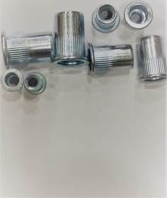 Resim M.6X15 Flanşlı Silindirik Somun Perçin 100 Lü Paket 