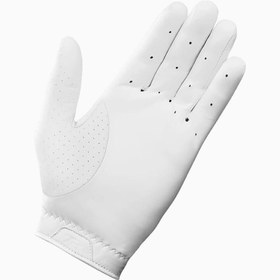Resim Tour Preferred Premium Deri Golf Eldiveni - Beyaz / Sol / L 