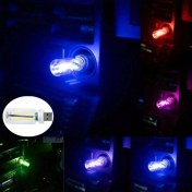 Resim Trendooze Turcoshop11 1 Adet Led Şişe Usb Işık 4lü Pembe Mavi Sarı 
