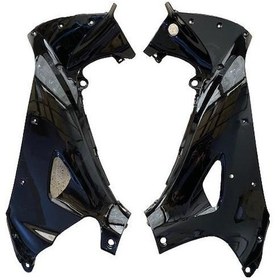 Resim MOTORAN TORRO (NORTON 100 R) SAĞ SOL İÇ DİZLİK TAKIM SİYAH 