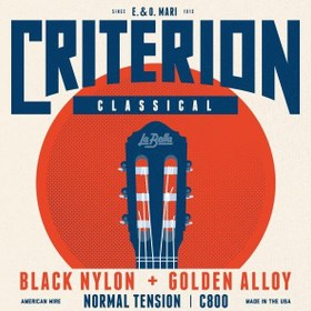 Resim La Bella C800 Klasik Gitar Teli | Korozyona Dayanıklı Altın Kaplama 