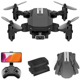 Resim Geekyou Ls-mın Katlanır Mini Drone - 1080p Kamera, Çift Pil, Akıllı Yükseklik Sabitleme Ve Jest Kontrolü 