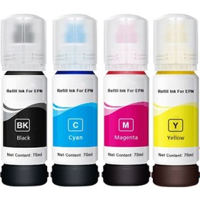 Resim EPSON L3250/L3251/L3256/L3260 103 Uyumlu Mürekkep 4 Renk 