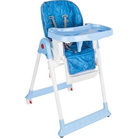 Resim Pilsan Yükseklik Ayarlı ve Kademeli Ön Tepsili Süper Mama Sandalyesi - Mavi 