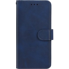 Resim ZSZH Meizu M10 (Mavi) Için Deri Telefon Kılıfı (Yurt Dışından) 
