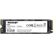 Resim Patriot P300 512gb 1700/1100mb/s Nvme M.2 Ssd Disk (P300P512GM28) 