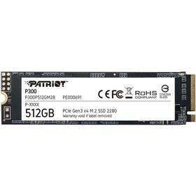 Resim Patriot P300 512gb 1700/1100mb/s Nvme M.2 Ssd Disk (P300P512GM28) 