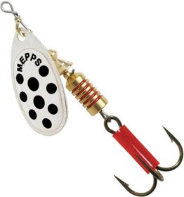 Resim Mepps Aglia Olta Kaşığı Beyaz-Siyah No:1 