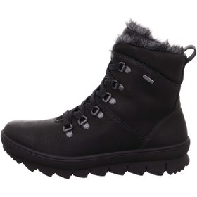 Resim Legero 2-000530 Novara Kadın Siyah Deri Gore-tex Bot Siyah 