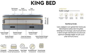 Resim King Bed Yatak - 90x190 