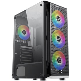 Resim Xigmatek Gamıng X 4x120mm Rgb Fanlı X-power 500w Temper Camlı Kasa 