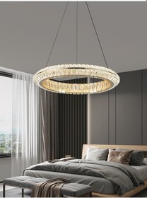 Resim Kyler 60'lık Gold Kristalli Led Sarkıt Avize Gold 