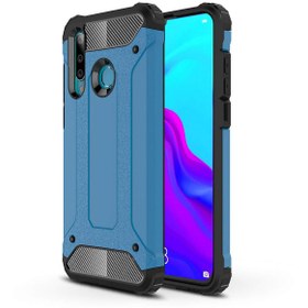 Resim Microsonic Huawei P30 Lite Kılıf Rugged Armor Mavi 