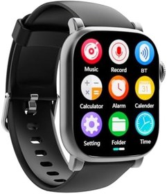 Resim MP3 Çalar İzle BT 5.4 Dokunmatik Ekran Müzik Çalar ile Dahili Hoparlör Ses Kaydedici Spor Koşu Spor Salonu için 