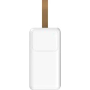 Resim S-Link G310 30000MAH 2*usb+Type-C+Micro Beyaz Taşınabilir Pil Şarj Cihazı Powerbank 