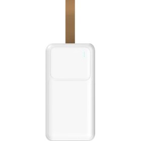Resim S-Link G310 30000MAH 2*usb+Type-C+Micro Beyaz Taşınabilir Pil Şarj Cihazı Powerbank 