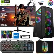 Resim Xaser XSR675 I5 13400F 16GB Ram 512GB M.2 Nvme SSD 8gb RTX4060 Ekran Kartı 27" 180Hz Curved Oyun Bilgisayarı 