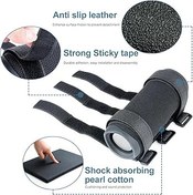 Resim Funien Bantlanma, Ayarlanabilir Hoparlör Askısı Tutucu Taşınabilir Hoparlör Dağı Golf Bisiklet Motosiklet ATV için 22-28 cm Çevresi için Uygun 